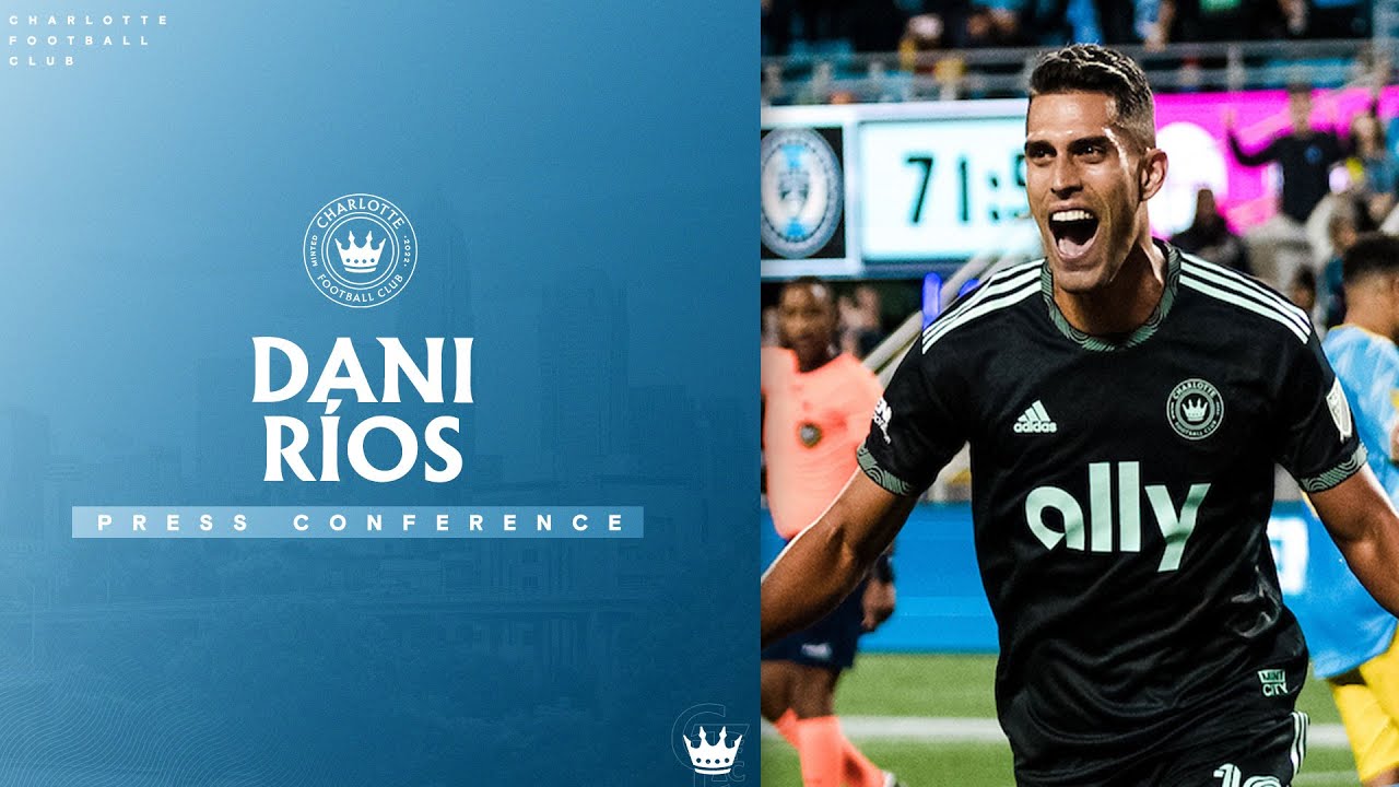 Dani Ríos Press Conference, Charlotte FC vs Philadelphia Union