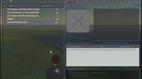 Using Groups in Second Life