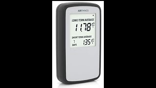 Airthings Home Radon Detector Operation