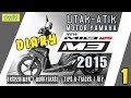 Lepas Sticker Yamaha MIO M3 125 tahun 2015 | Diary Utak-Atik Motor #1