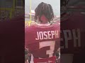 FSU win with Edwin Joseph. #fsufootball #fsufootballmom #EdwinJoseph