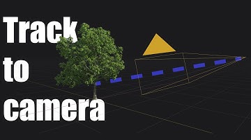 Tracking object to camera || Blender 3.0