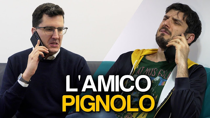 L'AMICO PIGNOLO