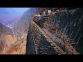 How to build giant dam hydroelectric plant at high mountain china  turkeys incredible projects