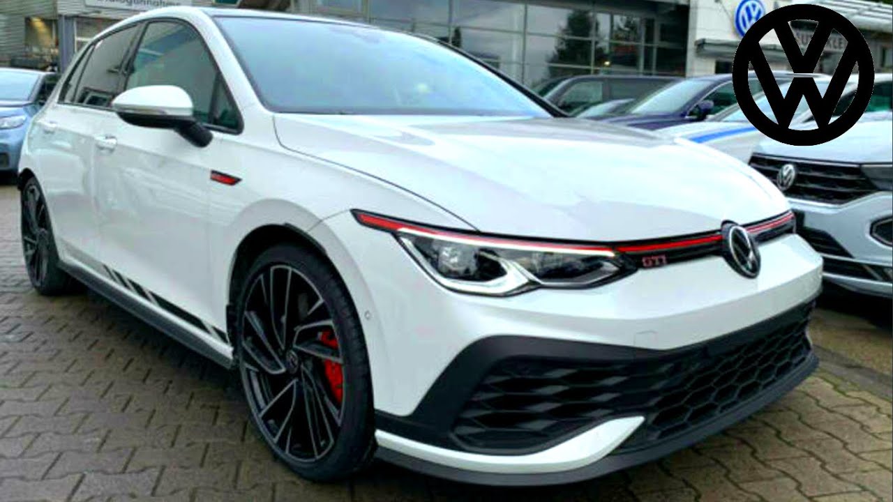 NEW #GOLF 8 GTI CLUBSPORT ORYX WHITE (2021) 2.0 TSI 300Ch #MK8 - YouTube