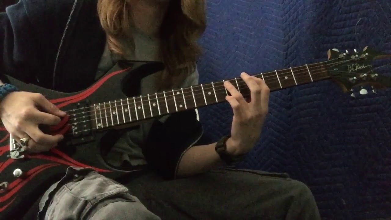 How to play Mechanix by Megadeth on Guitar