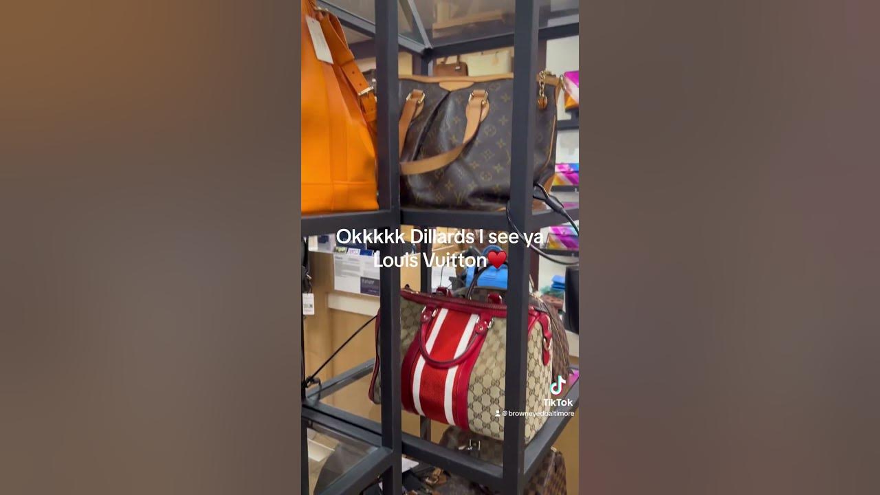 dillard's pre owned louis vuitton