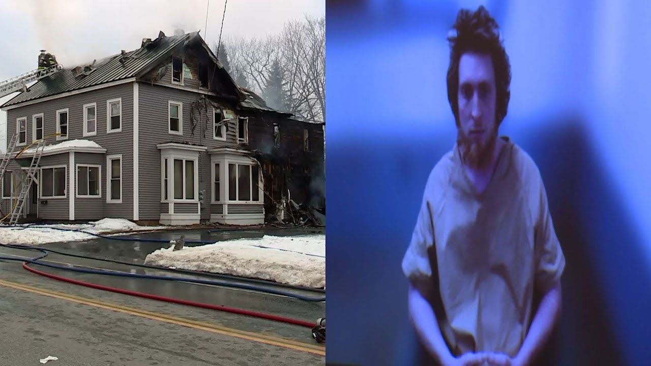 Maine man accused of setting fire to his own house, authorities say ...