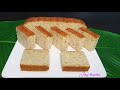 Traditional Banana Sponge Cake Recipe