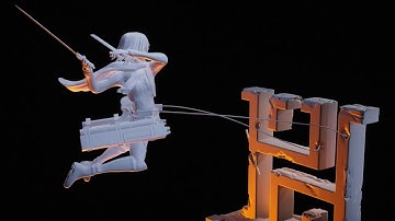 The Fumbling - Mikasa Ackerman in Unreal Engine 5... Attack on Hinata