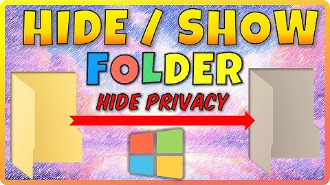 How to Hide Private Folders on PC | Show Hidden Files