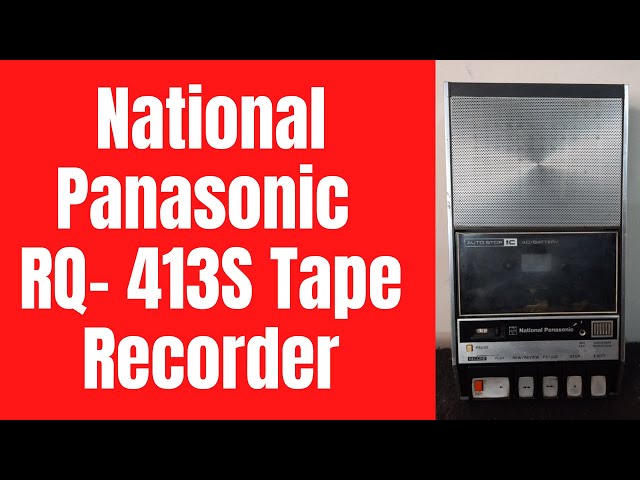 National JR-200＆Program Recorder RQ-8050 National RQ-8050
