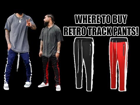 WHERE TO BUY RETRO TRACK PANTS!