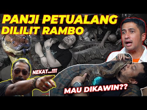 RAMBO, ULAR RAKSASA FENOMENAL! KEPALA MANUSIA BISA MASUK DIMAKAN ULAR INI.