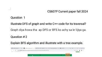 cs607p current final term paper/ Today final term paper/Artificial intelligence ( practical) paper.