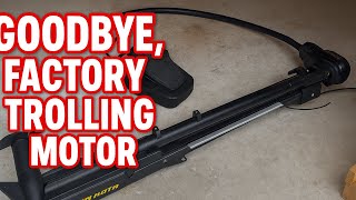 Removing the Factory Minn Kota Trolling Motor | 2018 Tracker 175 TXW Bass Boat
