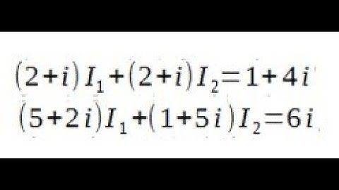 MATRIZ DE 2X2 CON NÚMEROS COMPLEJOS CON EXCEL PARTE 1