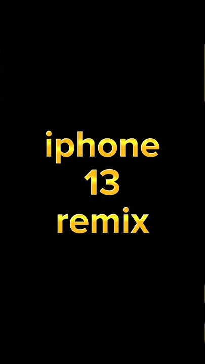 Nada dering iphone 13 remix