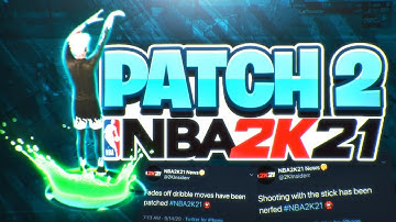 NBA2K21 FIRST GAME ON PATCH 2! OFF DRIBBLE FADES FIXED + ANKLE BREAKERS ARE BUFFED!