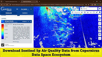 Download Sentinel-5p Air Quality data from Copernicus Data Space Ecosystem | Free #Sentinel5p
