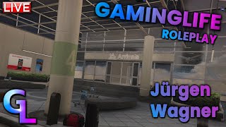 🔴 Jürgen Wagner reist ein + Polizei Bewerbung! | Gaminglife Roleplay | !server !dc !socials