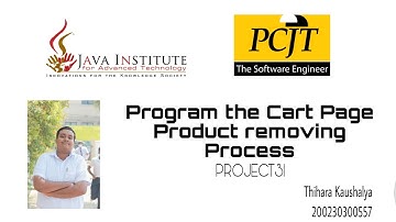 WP1 | PROJECT 31 | Program the Cart Page Product removing Process