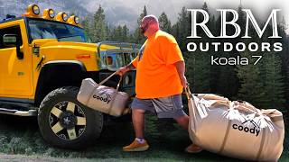Amazons Largest Luxury Inflatable Tent Coody Koala 7 Air Tent Rbm Outdoors Complete Setup Review