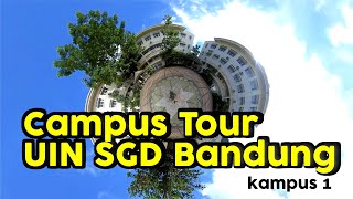 CAMPUS TOUR UIN SGD BANDUNG - Keliling Kampus 1 Pake Sepeda & Insta360