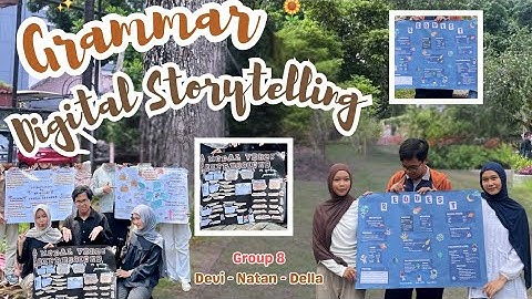 FINAL PROJECT | DIGITAL STORYTELLING: GRAMMAR IN SPOKEN DISCOURSE 