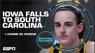 South Carolina's WIN over Caitlin Clark \& Iowa + UConn vs. Purdue?! | The Domonique Foxworth Show