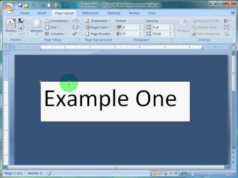 Formatting A Text Box In Microsoft Word You Formatting A Text Box In Microsoft Word