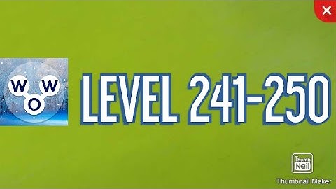 words of wonder MALAYSIA Level 241-250