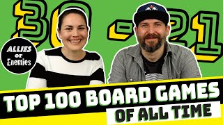 Top 100 Board Games Of All-Time 2025 (30 - 21)