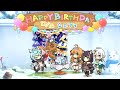 阿賀斗紫布菜、シェフィの誕生日 Shefi Birthday（CV：#近藤玲奈 さん）　プリンセスコネクト　プリコネR　キャラクターバースデー ストーリー