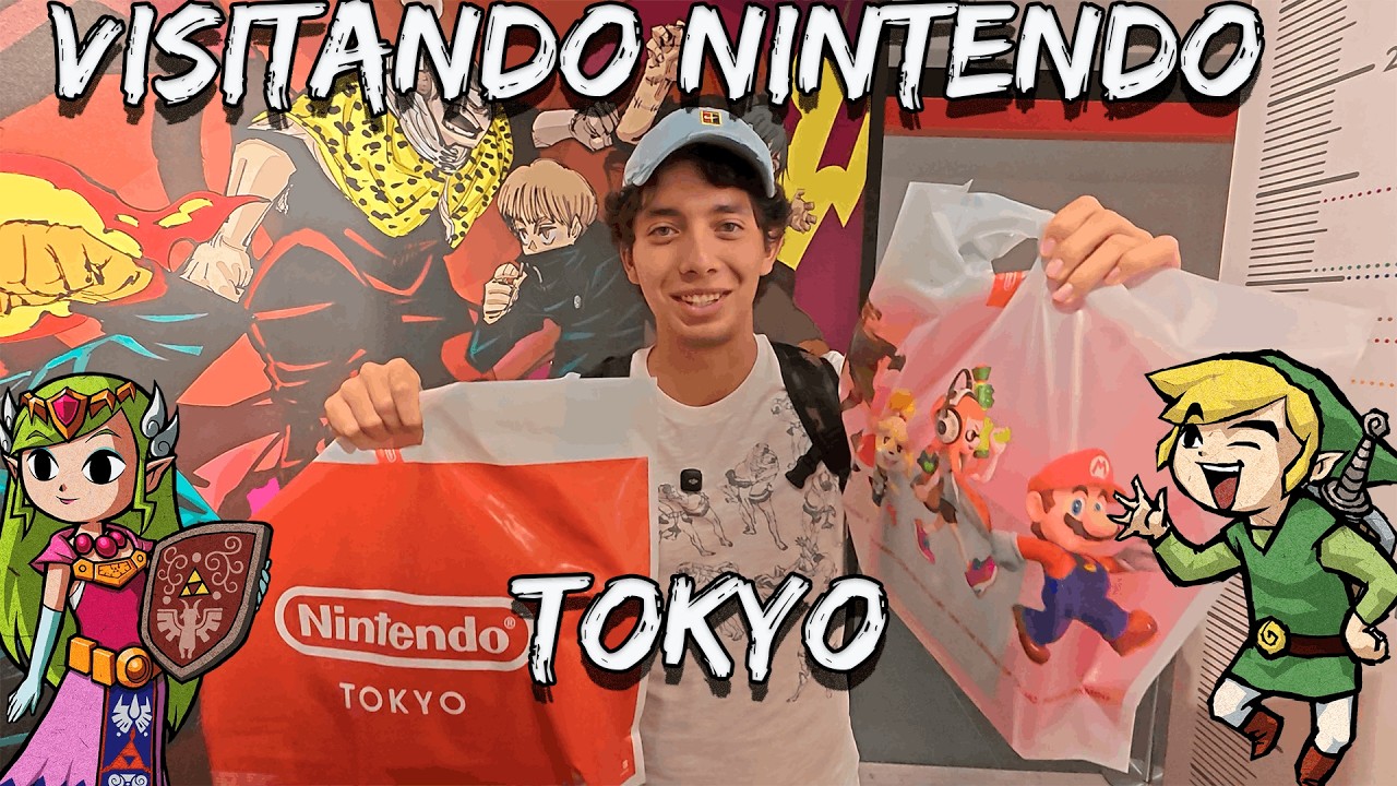 Vlog visitando por primera vez NINTENDO JAPON