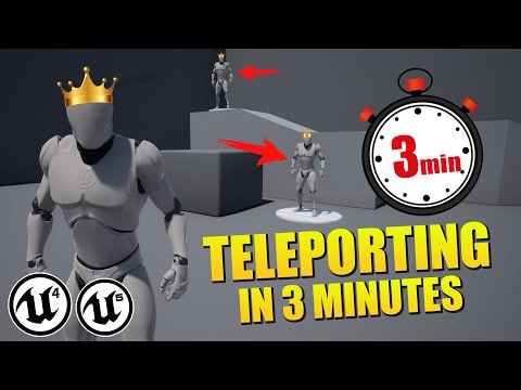 Unreal Engine - Teleporting Players & Objects (Tutorial)
