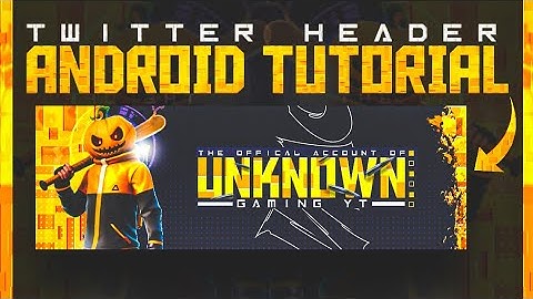CREATE DOPE GAMING TWITTER HEADER 😍