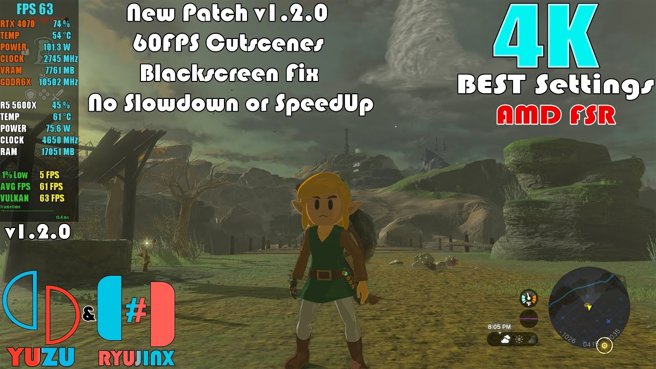 Zelda: tears of the kingdom v1.1.0 [YUZU/RYUJINX] - FearLess Cheat Engine