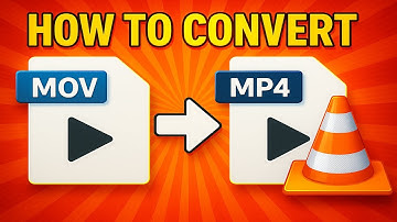 How to convert .MOV to .MP4 using VLC Media Player
