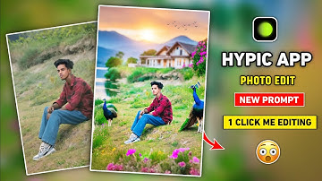 Hypic app new photo editing prompts | Hypic app background change | Hypic photo editor