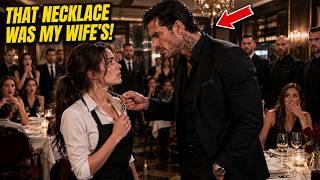 That's My Late Wife's Necklace! the Mafia Boss Roared—Then the Waitress Spoke