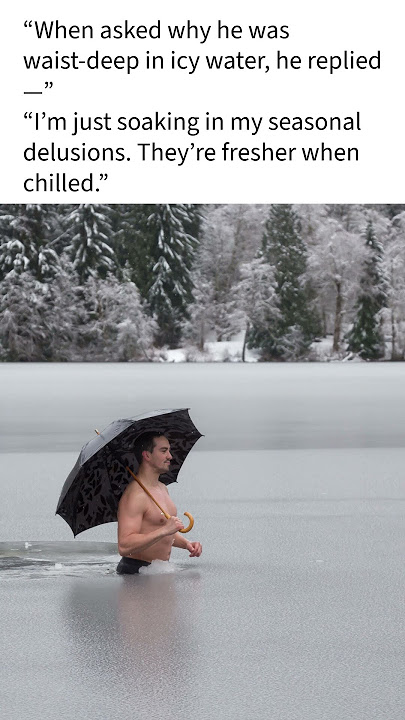 Umbrella Swimming water