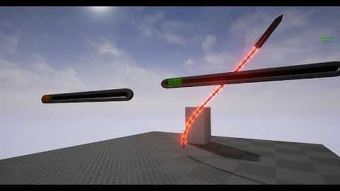 UE4 Dynamic chain length, God of War alike weapon WIP