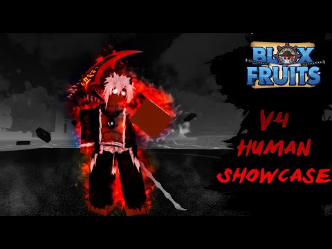 V4 HUMAN SHOWCASE  Blox Fruits 