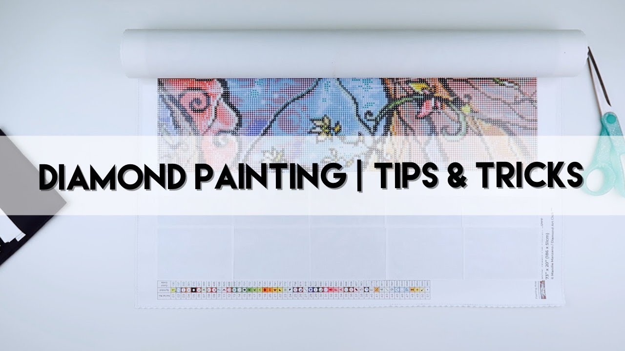 Алмазная живопись: работа с БОЛЬШИМ холстом
