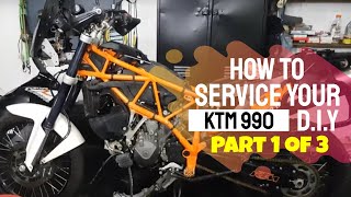 KTM 990/950 Service Explained #ktmbike, #ktm990,