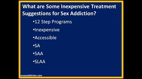 Sex Addiction: Inexpensive Treatment Suggestions for Sex Addiction