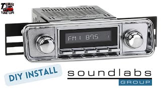 Soundlabs Retro Radio upgrade - Classic Mini Modifications