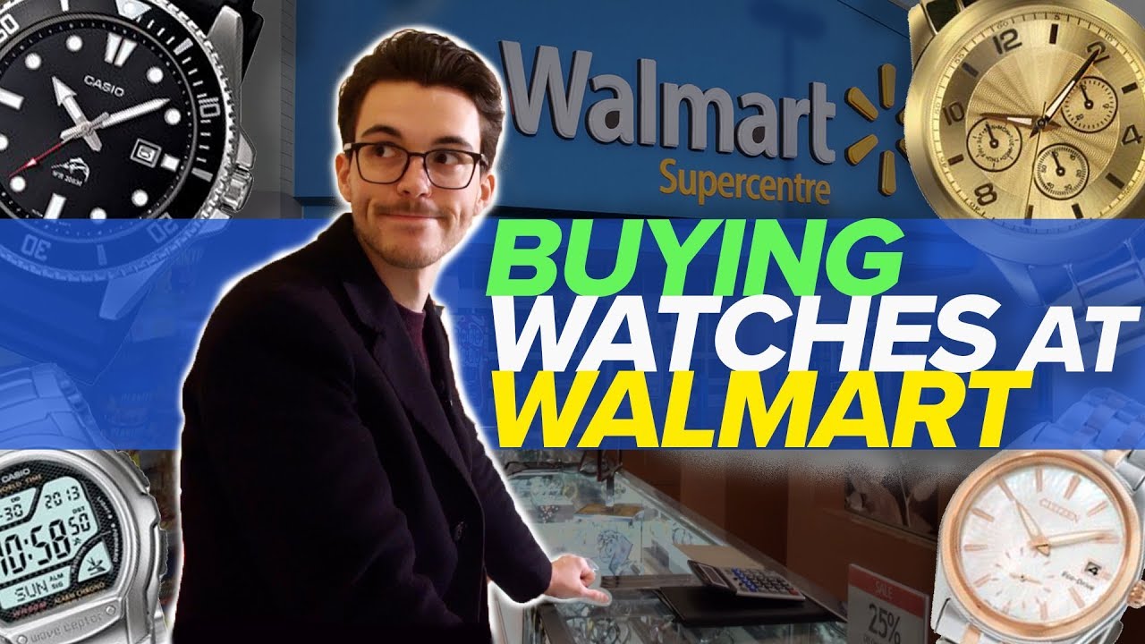 Watch Shopping at Walmart, Target, Kohl's and Macy's? (Watch Giveaway) -  YouTube
