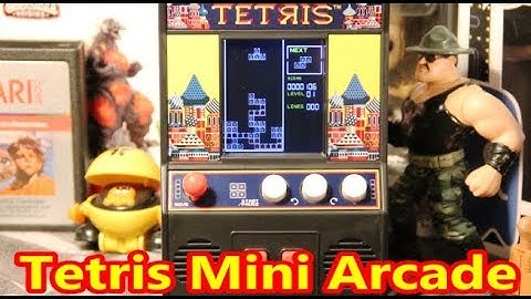 Tetris Mini Arcade Review (2018 Basic Fun Blister Pack Version) The No Swear Gamer
